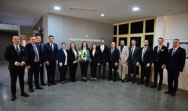 Başkan Çerçioğlu'na Aydın Sanayi Odası’ndan Ziyaret