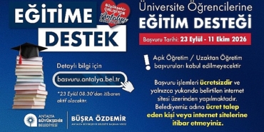 Büyükşehir Belediyesi eğitime verdiği desteği sürdürüyor