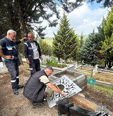 Büyükşehir, mezarlıkların su altyapısını güçlendiriyor