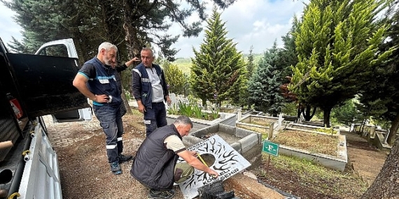 Büyükşehir, mezarlıkların su altyapısını güçlendiriyor