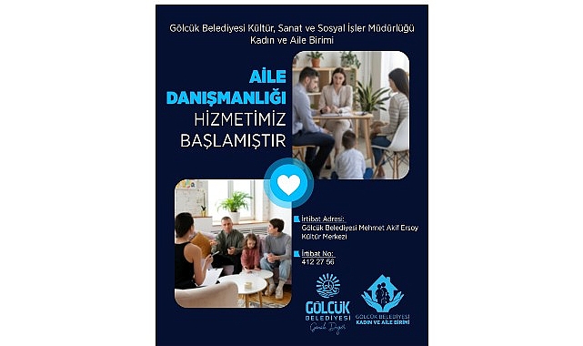 Gölcük Belediyesi Aile Danışmanlığı Hizmeti Başladı