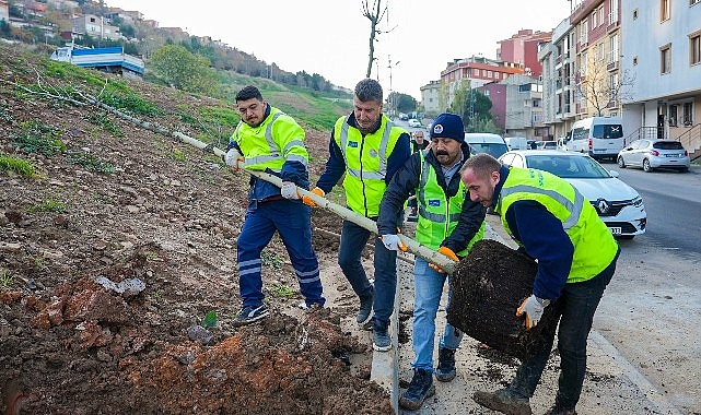 Zümrütevler’in parkları geri dönüşümle yenileniyor